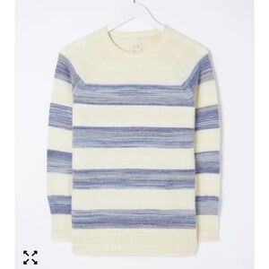 Fat Face Denim Ombré Wool Blend Sweater